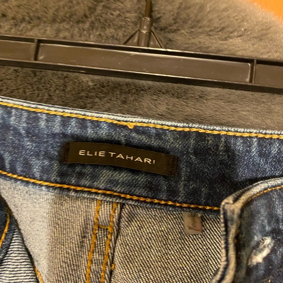 Elie Tahari Woman's wide leg jeans size 30 - Picture 5 of 6